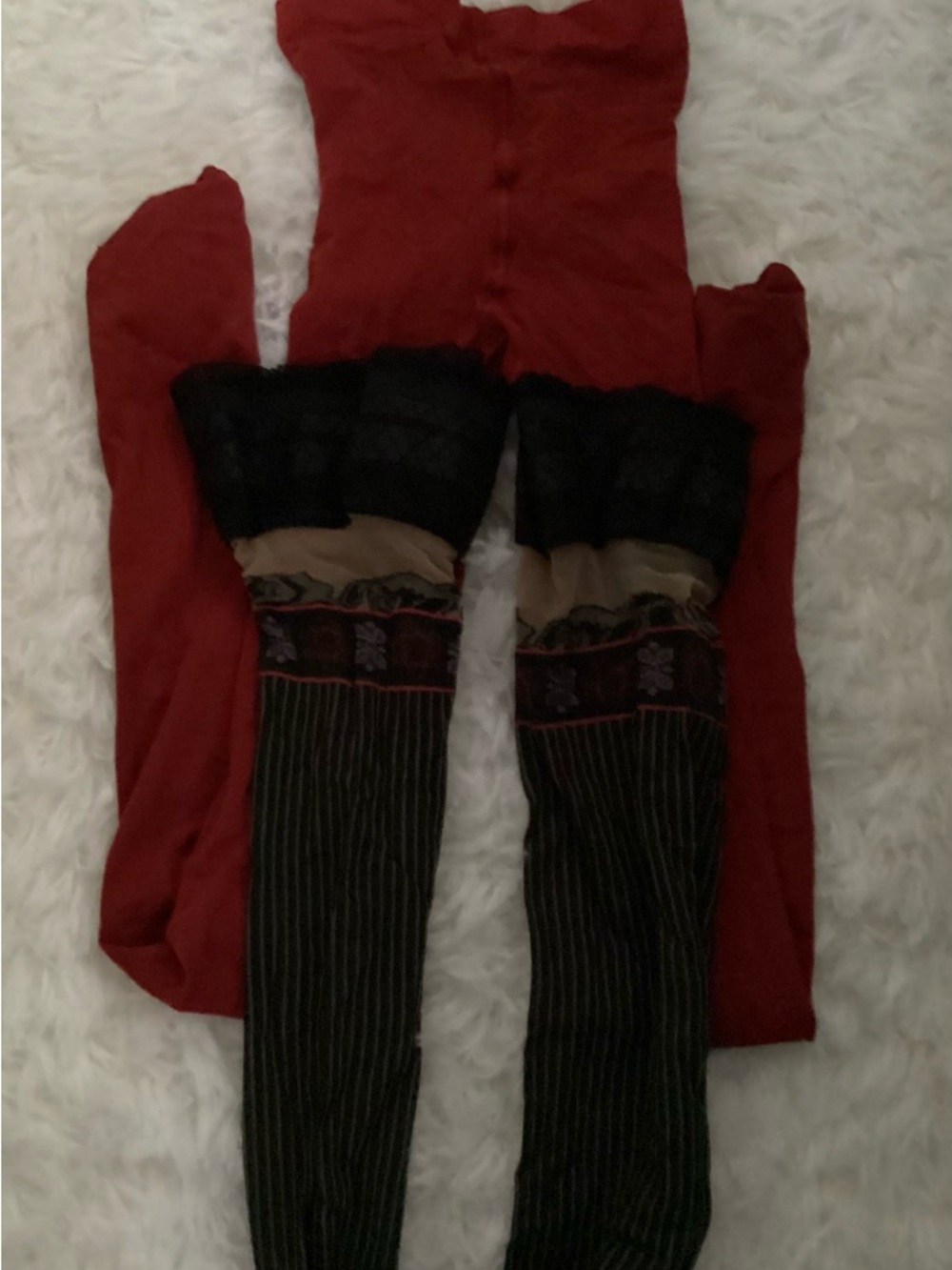 Two pairs of tights